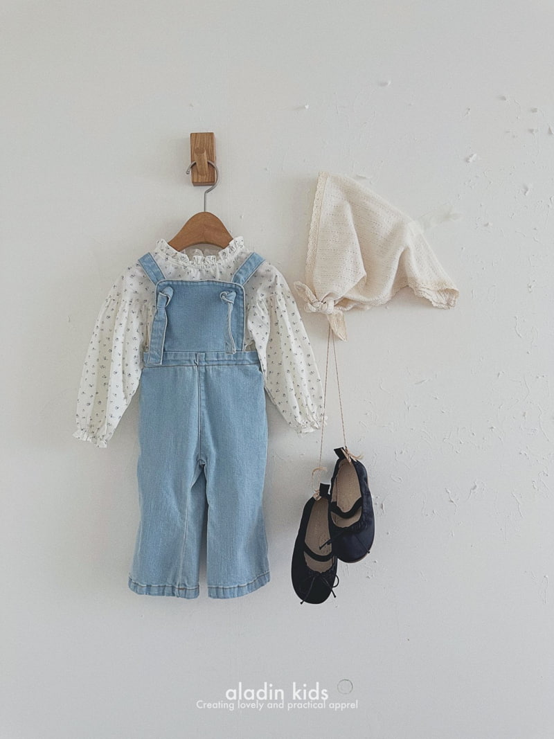 Aladin - Korean Children Fashion - #discoveringself - Signature Bootscut Overalls - 5