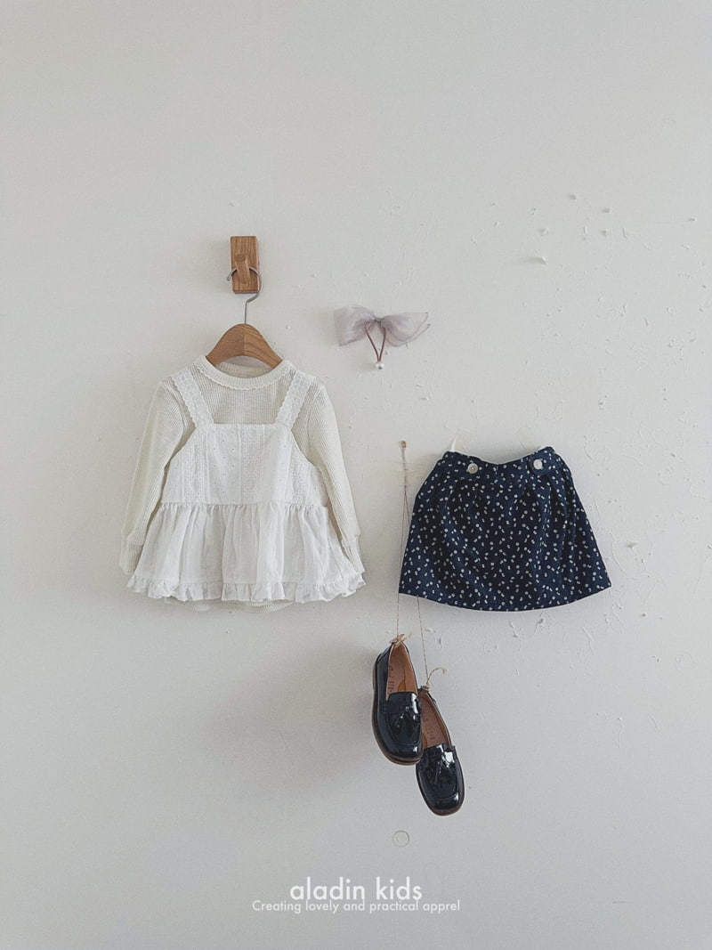 Aladin - Korean Children Fashion - #discoveringself - Lace Daily Tee - 11