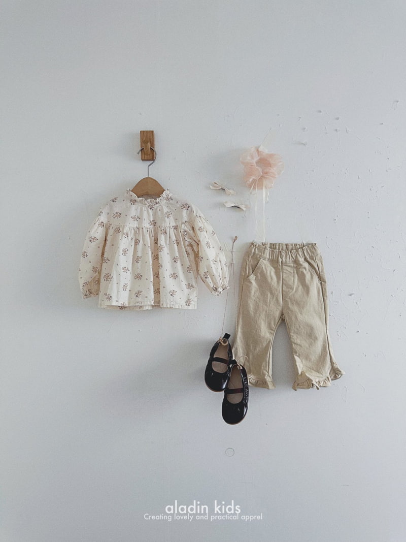 Aladin - Korean Children Fashion - #discoveringself - Flower York Blouse - 9