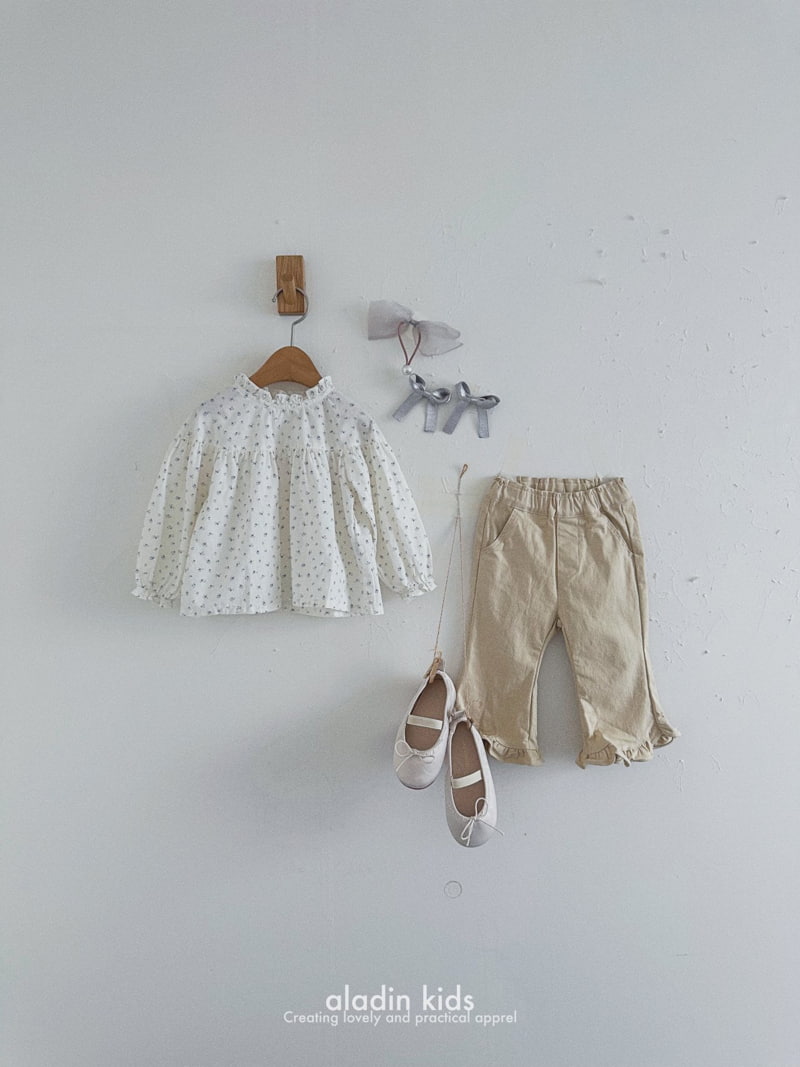 Aladin - Korean Children Fashion - #fashionkids - Flower York Blouse - 10