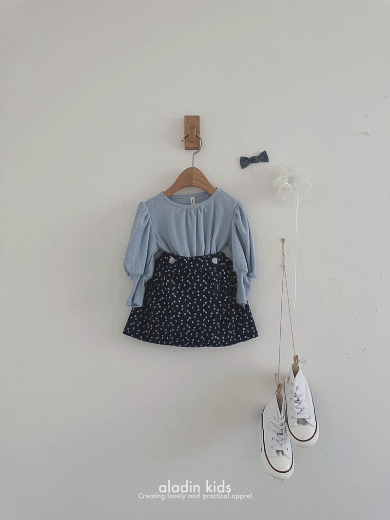 Aladin - Korean Children Fashion - #fashionkids - Sleeve Puff Tee - 12
