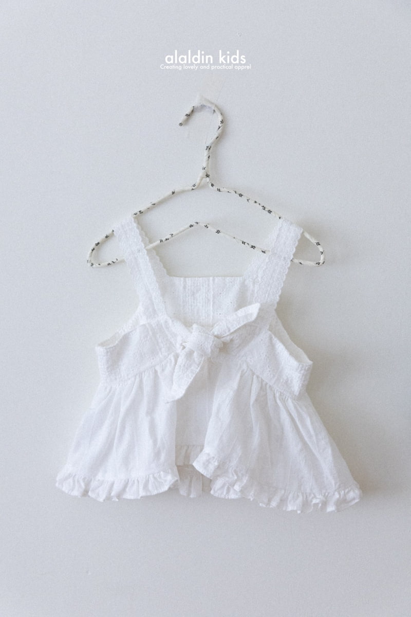 Aladin - Korean Children Fashion - #kidsstore - Ribbon Bustier - 4