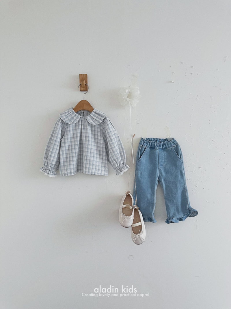 Aladin - Korean Children Fashion - #littlefashionista - Spring Frill Bootscut Pants - 12