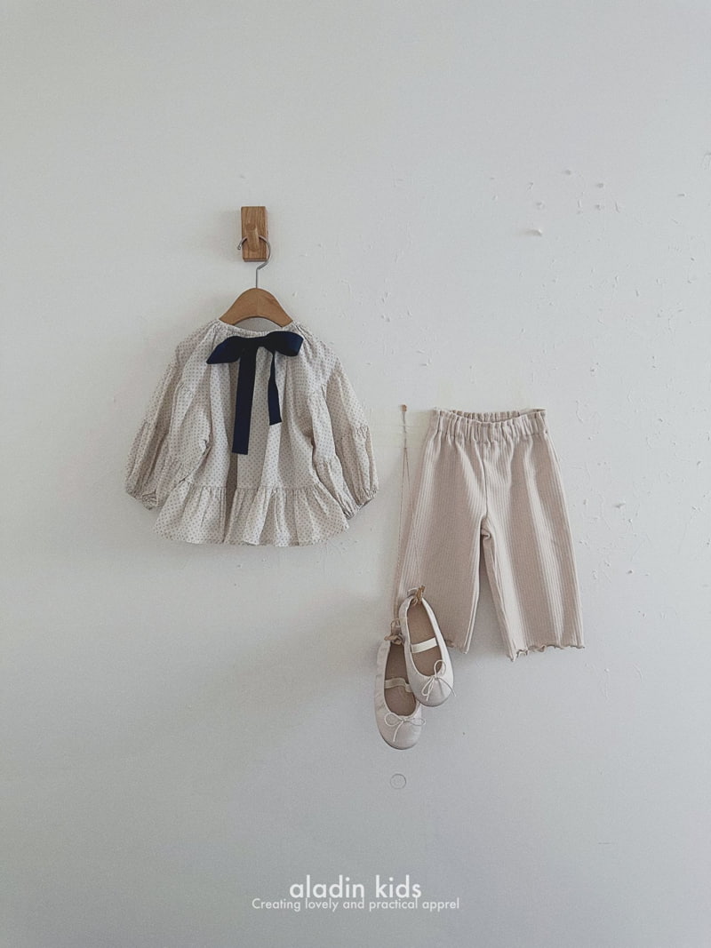 Aladin - Korean Children Fashion - #magicofchildhood - Puff Ribbon Blouse - 6
