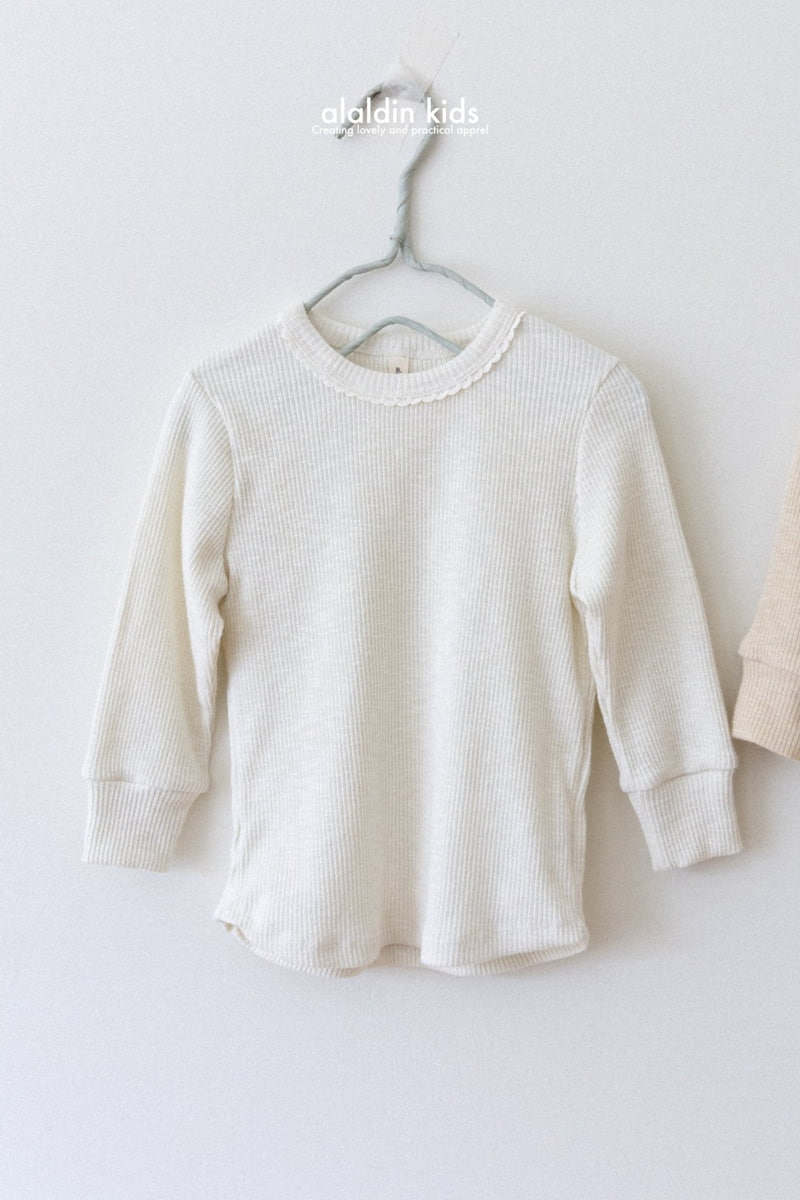 Aladin - Korean Children Fashion - #minifashionista - Lace Daily Tee - 3
