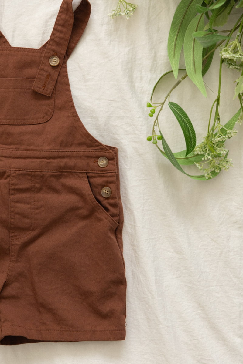 Aladin - Korean Children Fashion - #minifashionista - Heart Half Overalls - 8