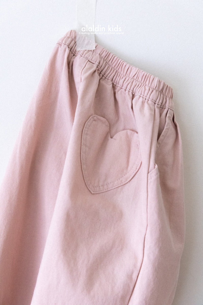 Aladin - Korean Children Fashion - #minifashionista - Heart Pintuck Pants - 6