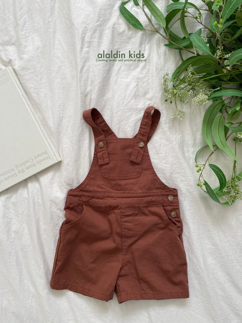 Aladin - Korean Children Fashion - #prettylittlegirls - Heart Half Overalls - 9
