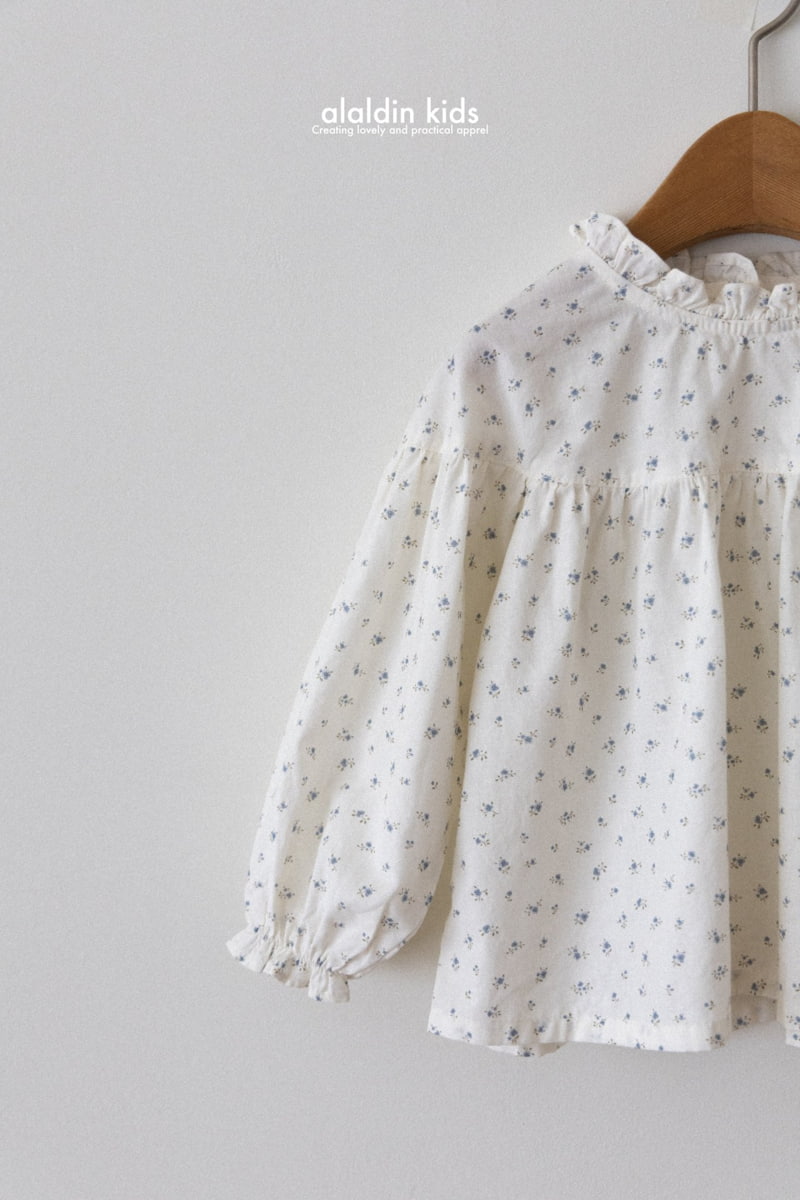 Aladin - Korean Children Fashion - #stylishchildhood - Flower York Blouse - 5