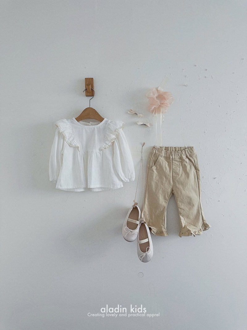 Aladin - Korean Children Fashion - #toddlerclothing - Wing Blouse - 12