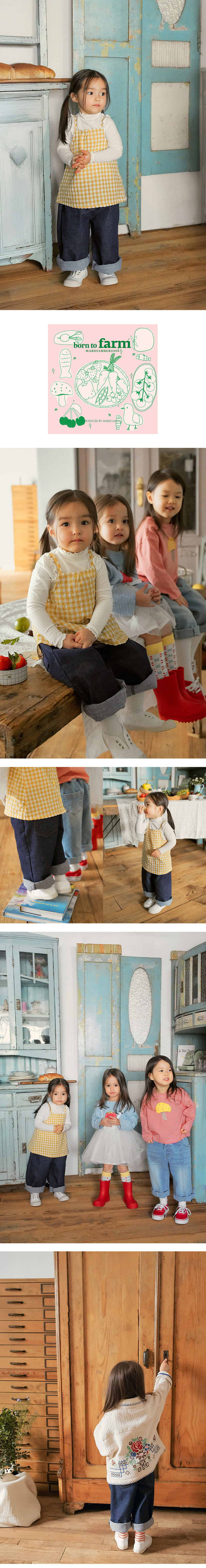 Amber - Korean Children Fashion - #Kfashion4kids - Spring Roll-up Denim Pants - 2