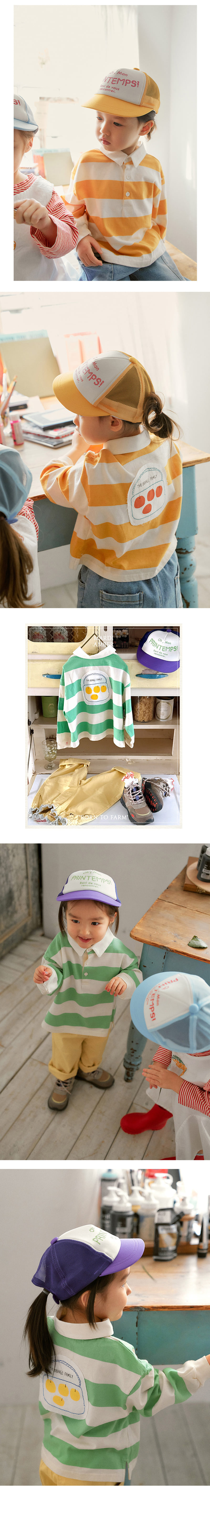 Amber - Korean Children Fashion - #childrensboutique - Peter Rugby Collar Tee - 3