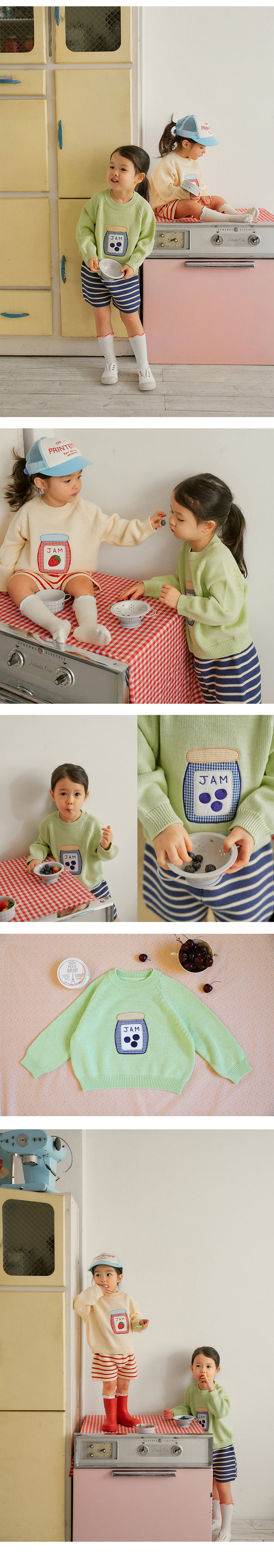 Amber - Korean Children Fashion - #fashionkids - Jam Knit Pullover - 3