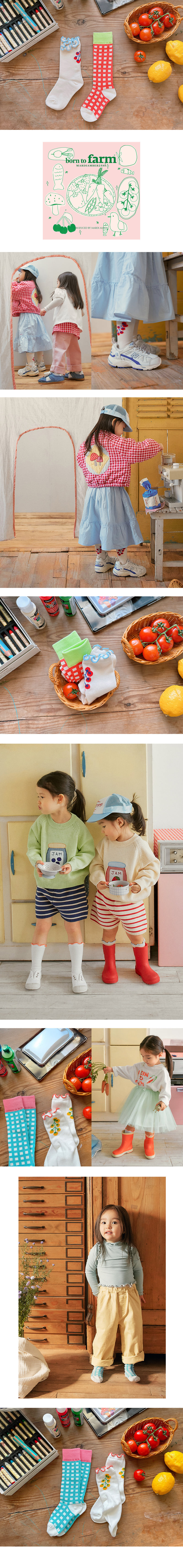 Amber - Korean Children Fashion - #kidsshorts - Bombom Socks