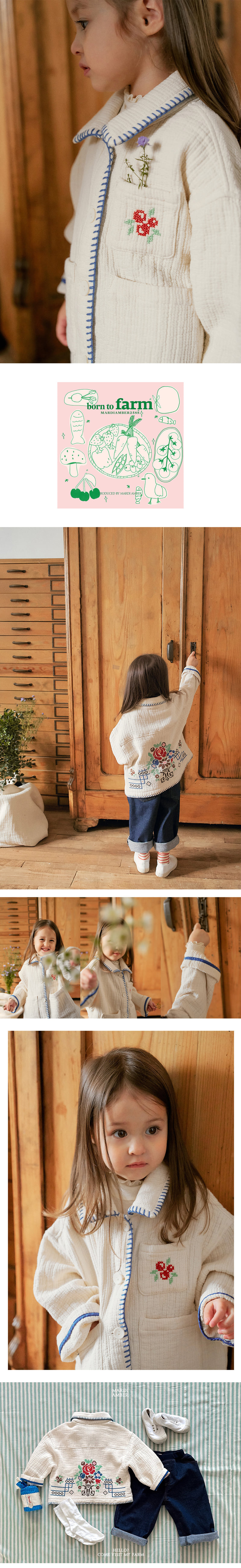Amber - Korean Children Fashion - #kidsstore - Cloette Work Jacket