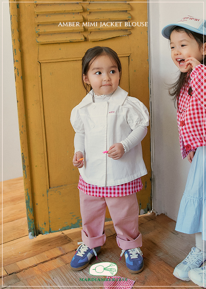 Amber - Korean Children Fashion - #prettylittlegirls - Mimi Jacket Blouse
