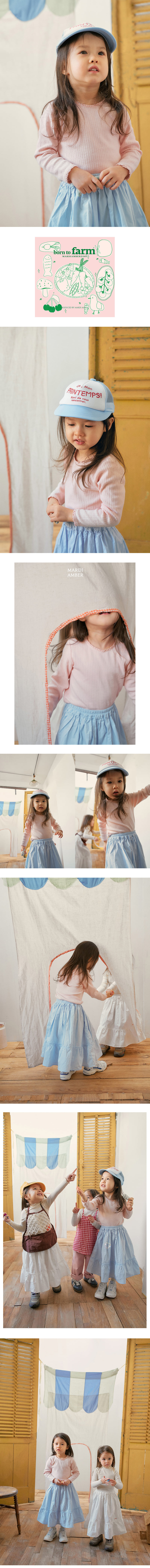 Amber - Korean Children Fashion - #toddlerclothing - Purin Lace Tee - 2