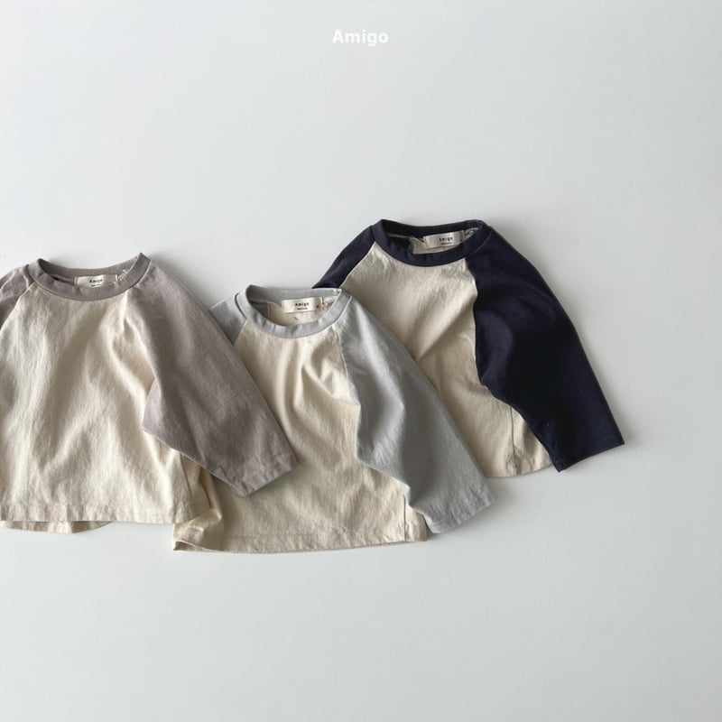 Amigo - Korean Baby Fashion - #babyboutique - Over Raglan Tee - 10