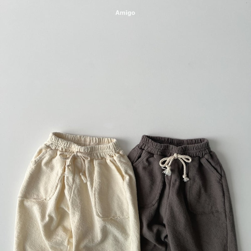 Amigo - Korean Baby Fashion - #babyboutique - Pocket Pants - 10