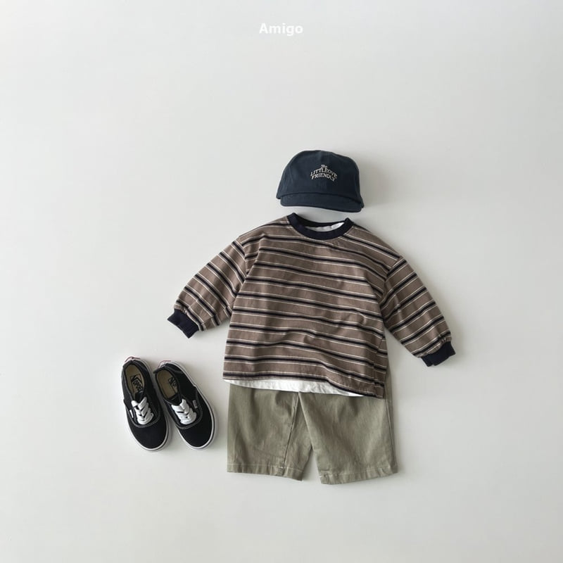 Amigo - Korean Baby Fashion - #babyboutique - Momo Stripe Tee - 10