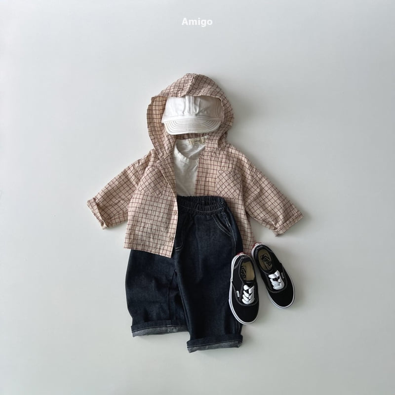 Amigo - Korean Baby Fashion - #babyboutique - Trump Denim Pants - 8