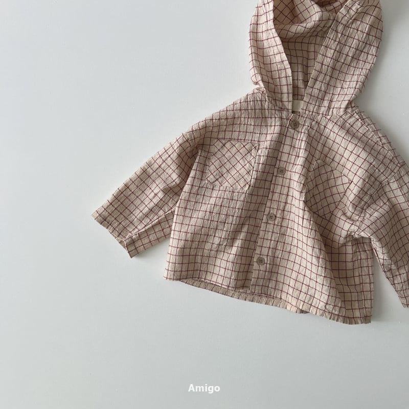 Amigo - Korean Baby Fashion - #babyboutique - Line Hoody - 7