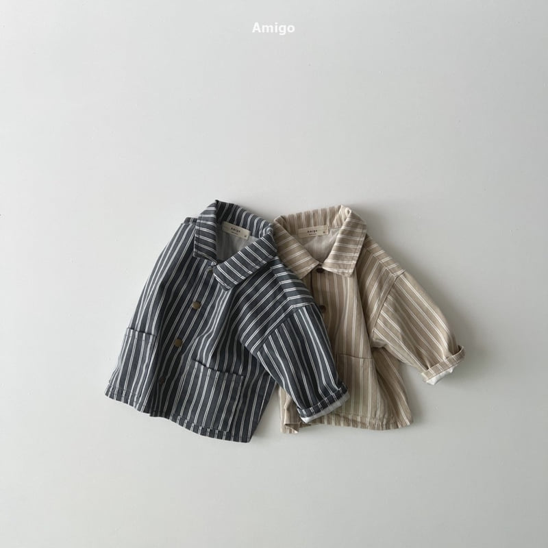 Amigo - Korean Baby Fashion - #babyboutiqueclothing - Twins Jacket - 2