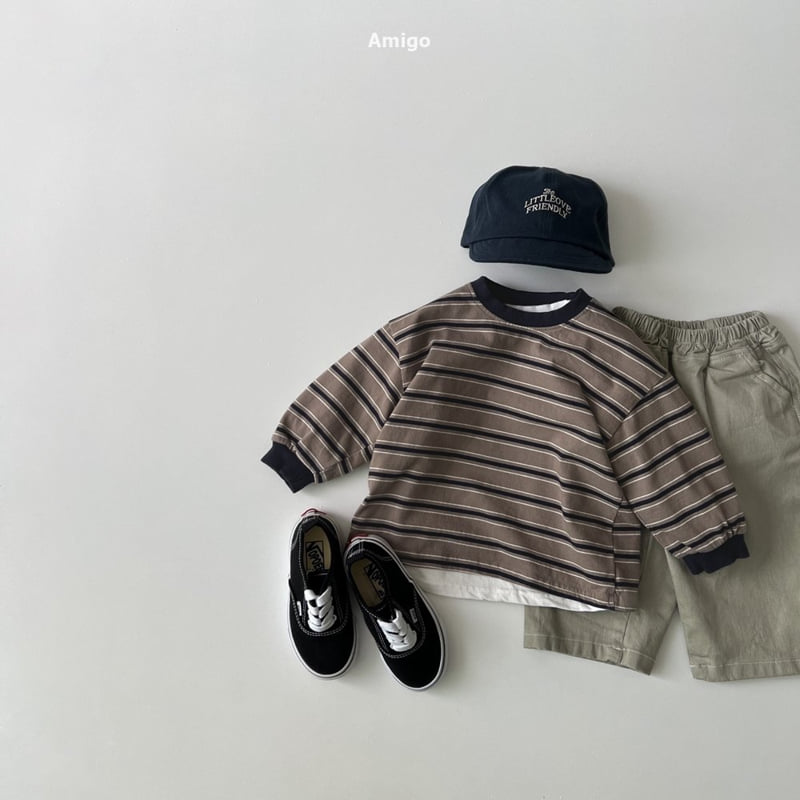 Amigo - Korean Baby Fashion - #babyboutiqueclothing - Momo Stripe Tee - 11