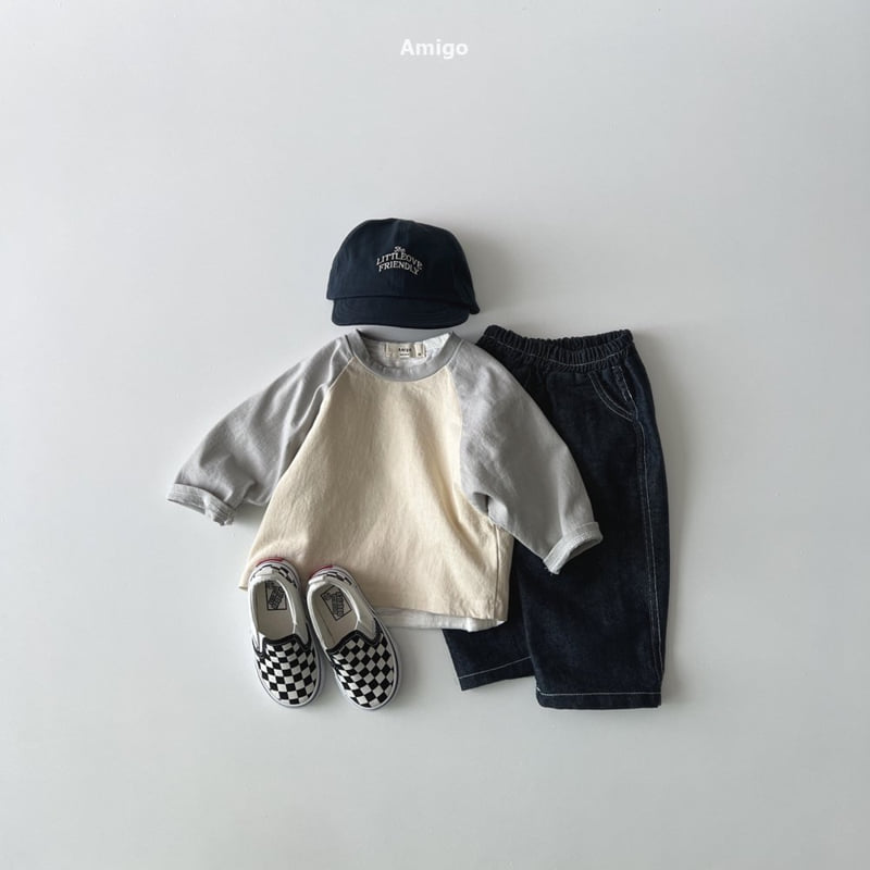 Amigo - Korean Baby Fashion - #babyboutiqueclothing - Trump Denim Pants - 10