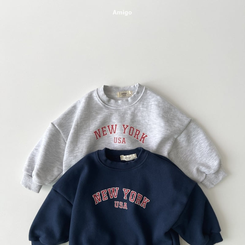 Amigo - Korean Baby Fashion - #babyclothing - New York Sweatshirts - 9