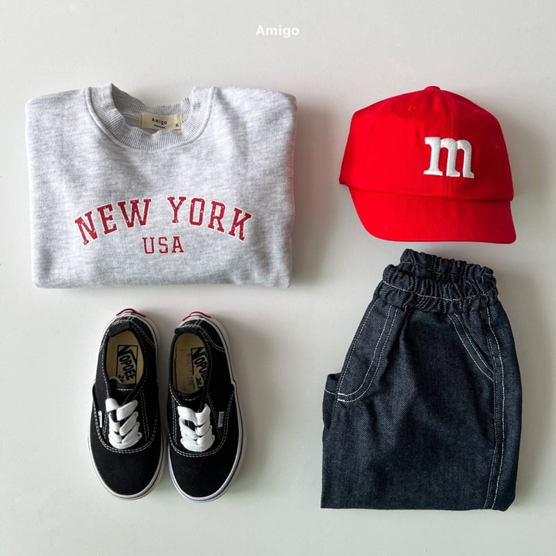 Amigo - Korean Baby Fashion - #babyclothing - Trump Denim Pants - 11