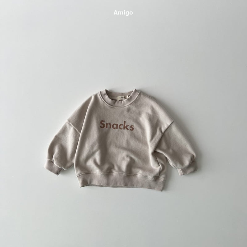 Amigo - Korean Baby Fashion - #babyclothing - Snack Sweatshirts - 3
