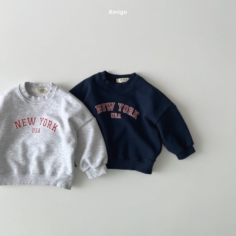 Amigo - Korean Baby Fashion - #babyfashion - New York Sweatshirts - 10