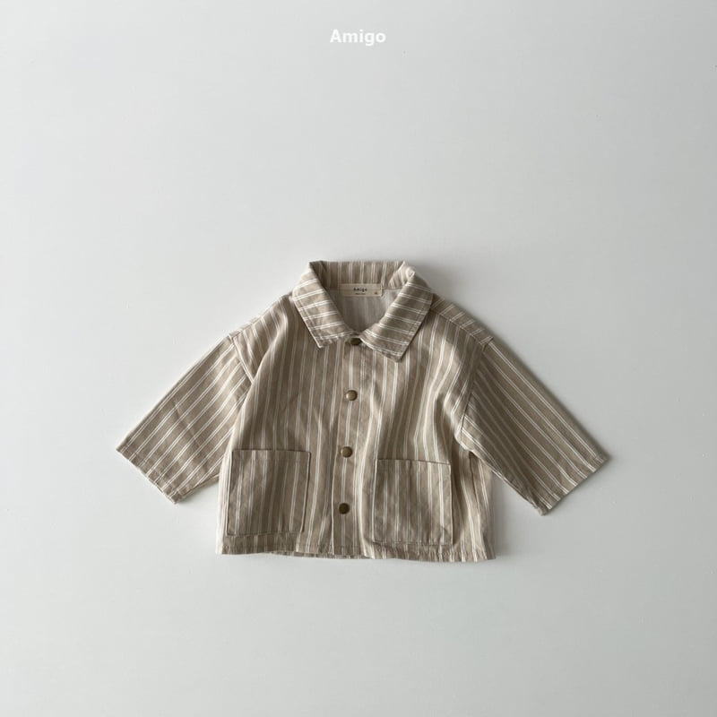 Amigo - Korean Baby Fashion - #babyclothing - Twins Jacket - 4