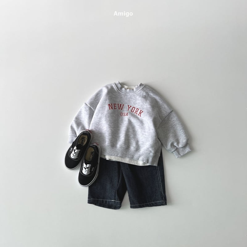 Amigo - Korean Baby Fashion - #babyfashion - Trump Denim Pants - 12