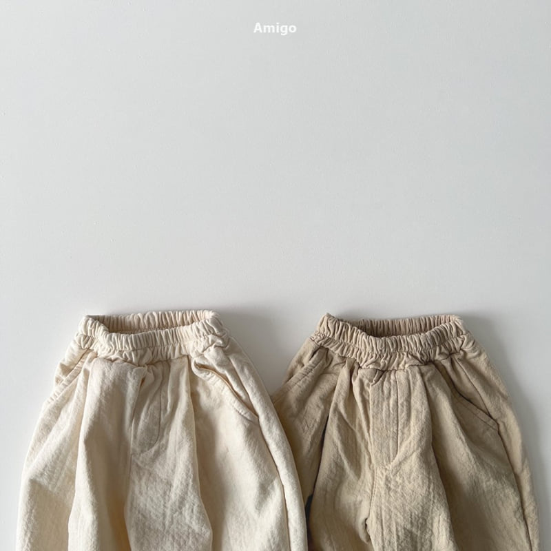 Amigo - Korean Baby Fashion - #babyfashion - Embossed Pants - 8