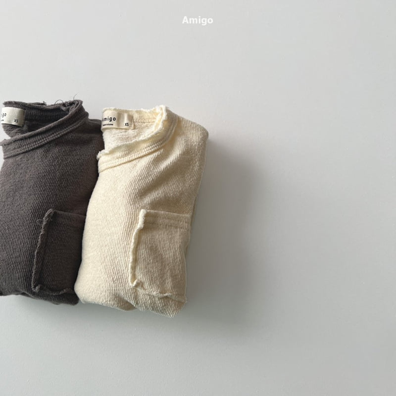 Amigo - Korean Baby Fashion - #babyfever - Pocket Tee - 7