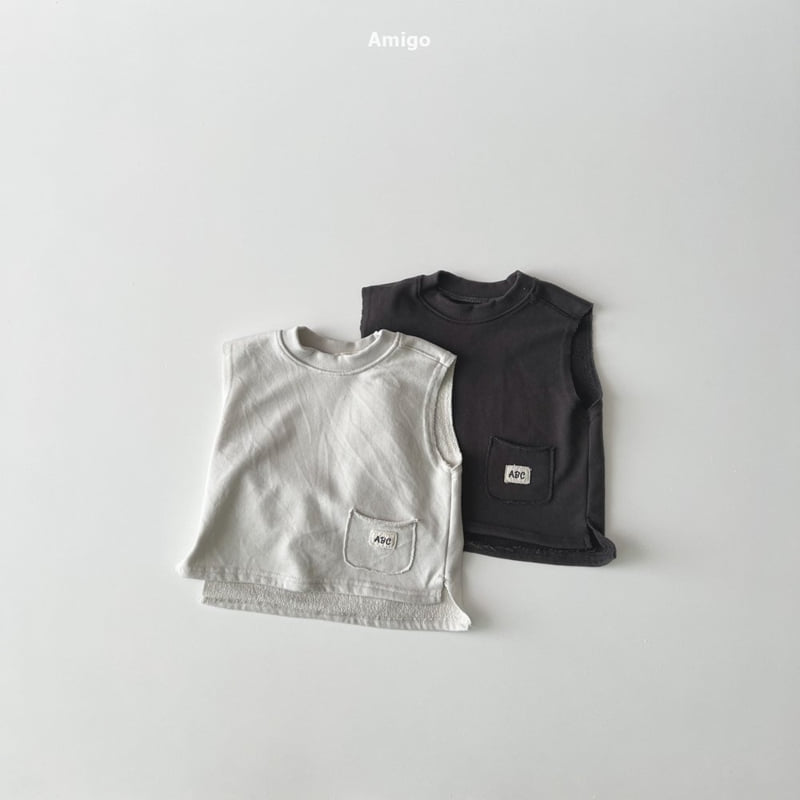 Amigo - Korean Baby Fashion - #babyfever - ABC Vest