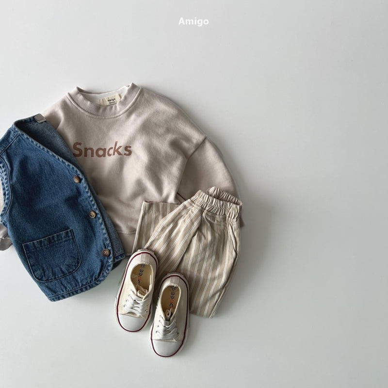 Amigo - Korean Baby Fashion - #babyfever - Dart Denim Jogger Pants - 7