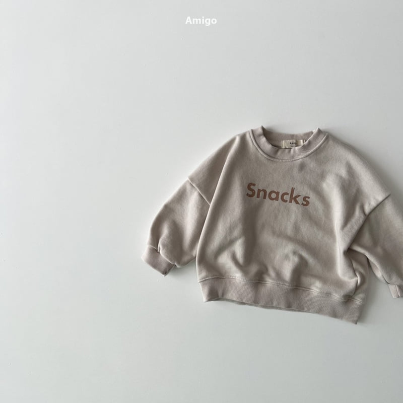 Amigo - Korean Baby Fashion - #babyfever - Snack Sweatshirts - 5