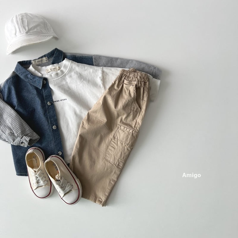 Amigo - Korean Baby Fashion - #babygirlfashion - Alcago Span Pants - 9