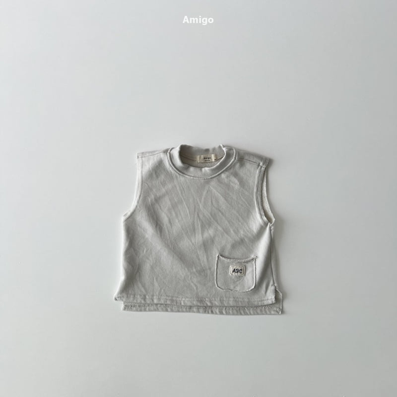 Amigo - Korean Baby Fashion - #babygirlfashion - ABC Vest - 2