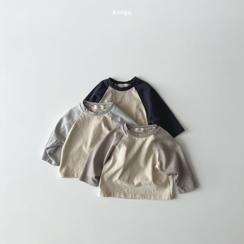 Amigo - Korean Baby Fashion - #babylifestyle - Over Raglan Tee