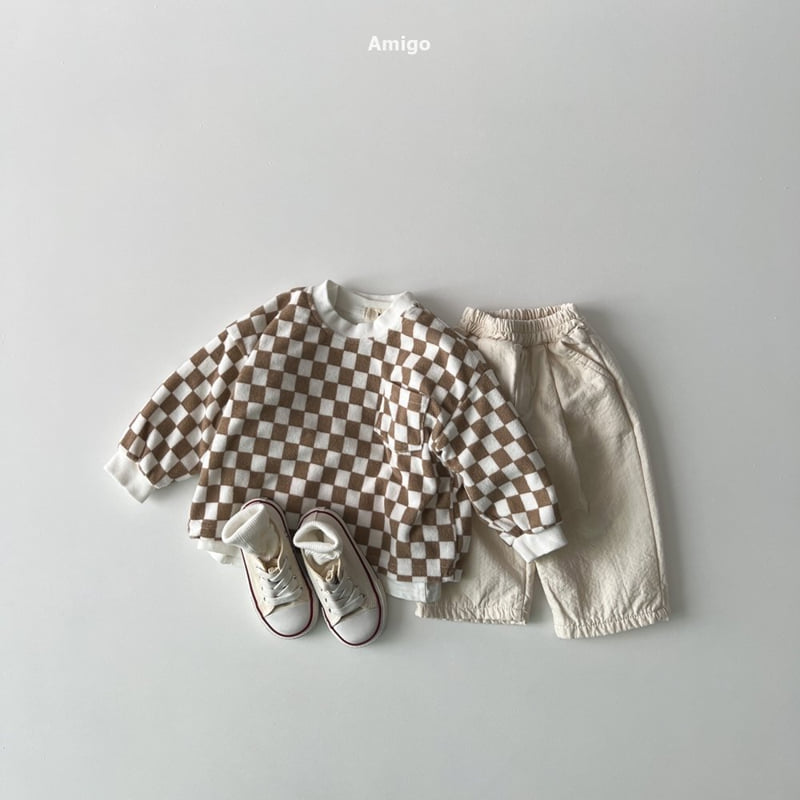 Amigo - Korean Baby Fashion - #babylifestyle - Embossed Pants - 11
