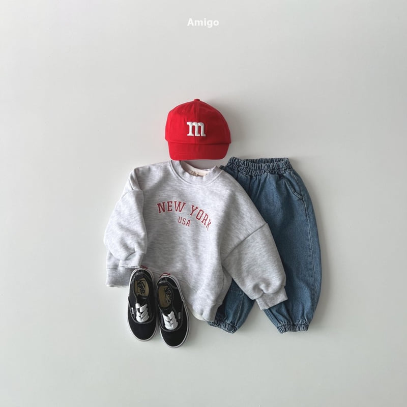 Amigo - Korean Baby Fashion - #babylifestyle - Dart Denim Jogger Pants - 9