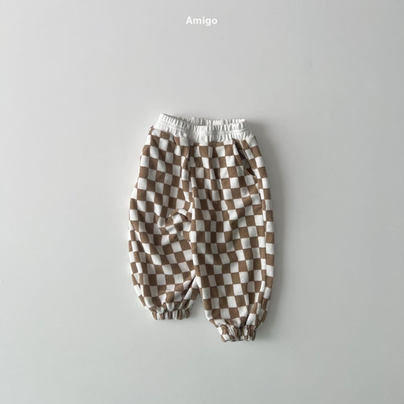 Amigo - Korean Baby Fashion - #babyoninstagram - Terry Pants - 5