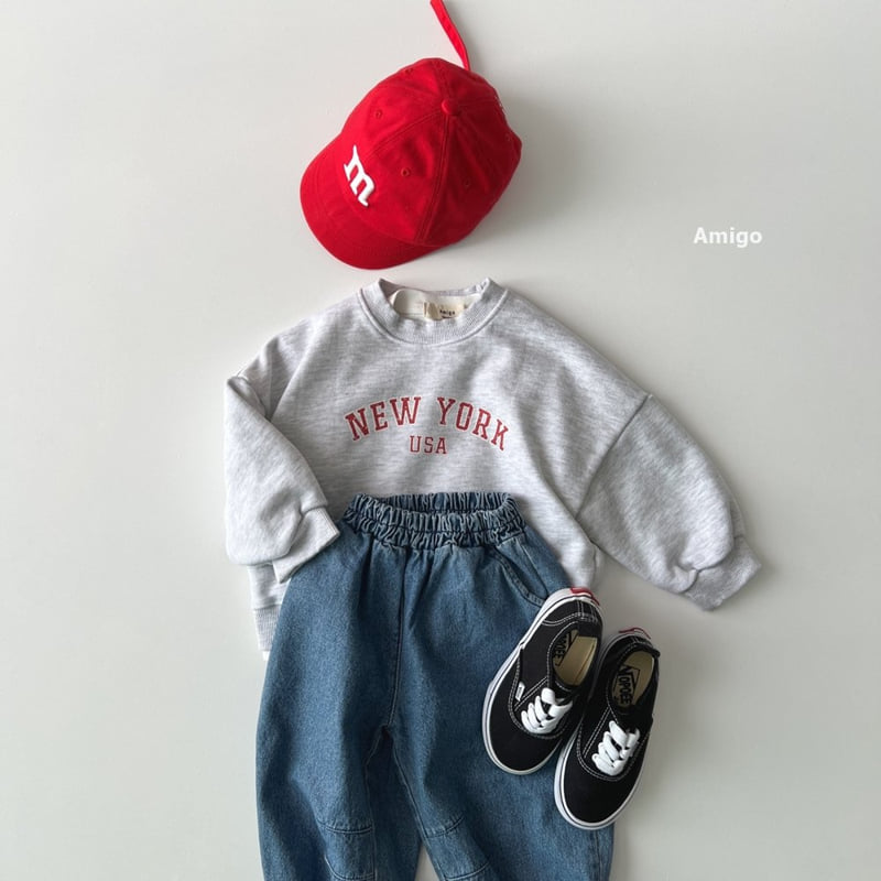 Amigo - Korean Baby Fashion - #babyoninstagram - Dart Denim Jogger Pants - 10