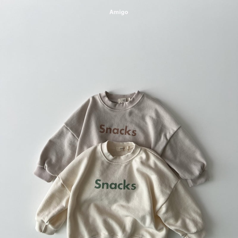 Amigo - Korean Baby Fashion - #babyoninstagram - Snack Sweatshirts - 8