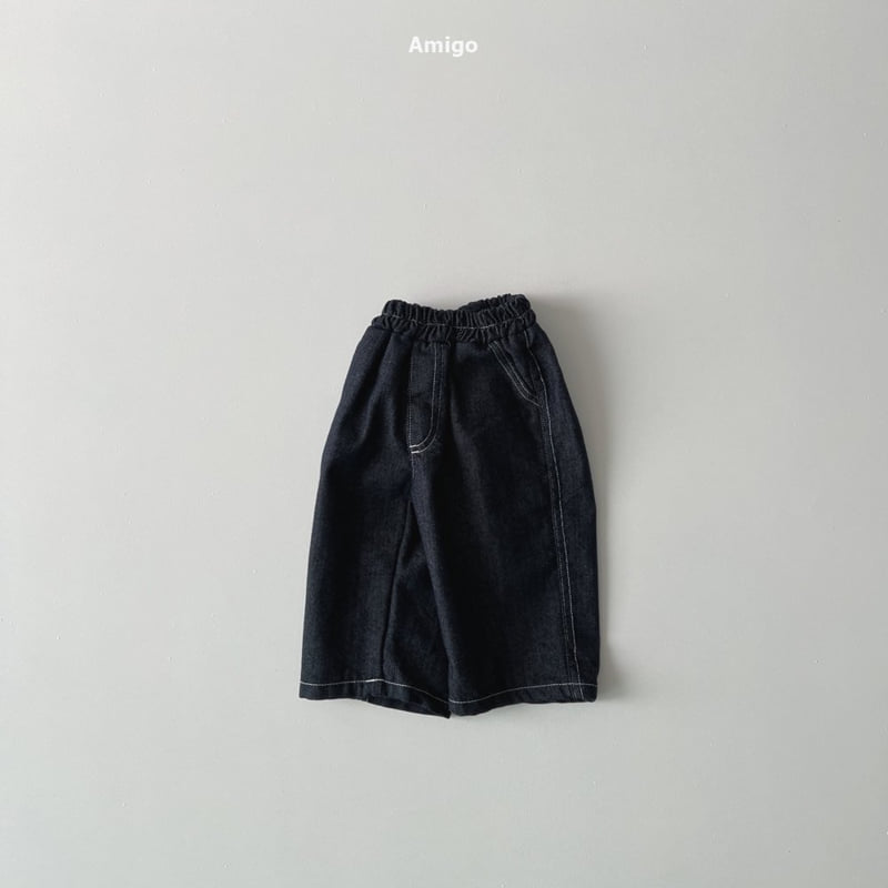 Amigo - Korean Baby Fashion - #babyootd - Trump Denim Pants - 2