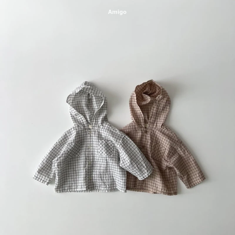 Amigo - Korean Baby Fashion - #babyootd - Line Hoody